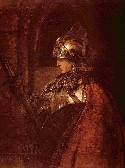 Rembrandt Peale Mann mit Rustung